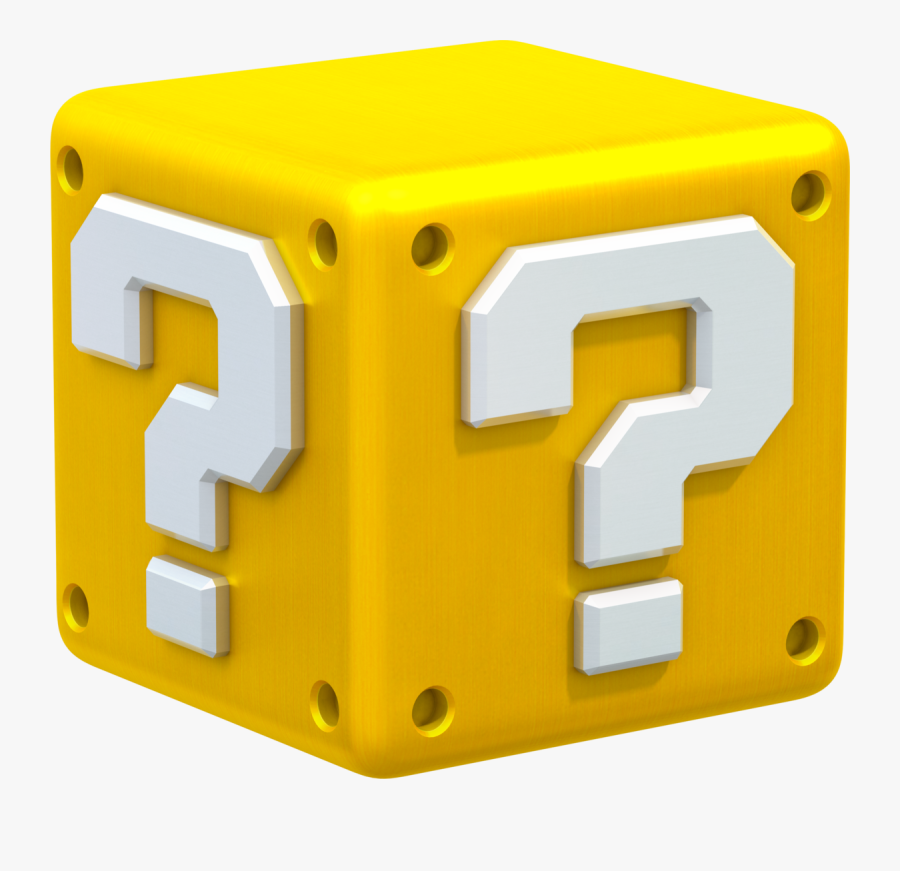 Super Mario Wiki Β - Mario Question Block, Transparent Clipart