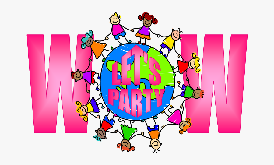 Wow Let"s Party Clipart - Party, Transparent Clipart