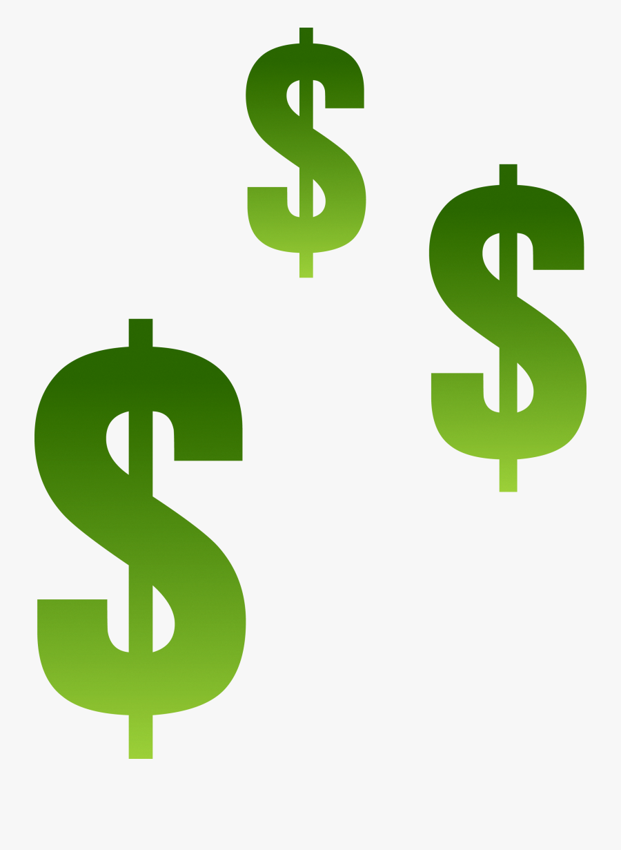 Symbol Dollar Sign Gold Coin - Dollar, Transparent Clipart