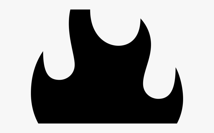 Flame Clipart Silhouette , Png Download, Transparent Clipart