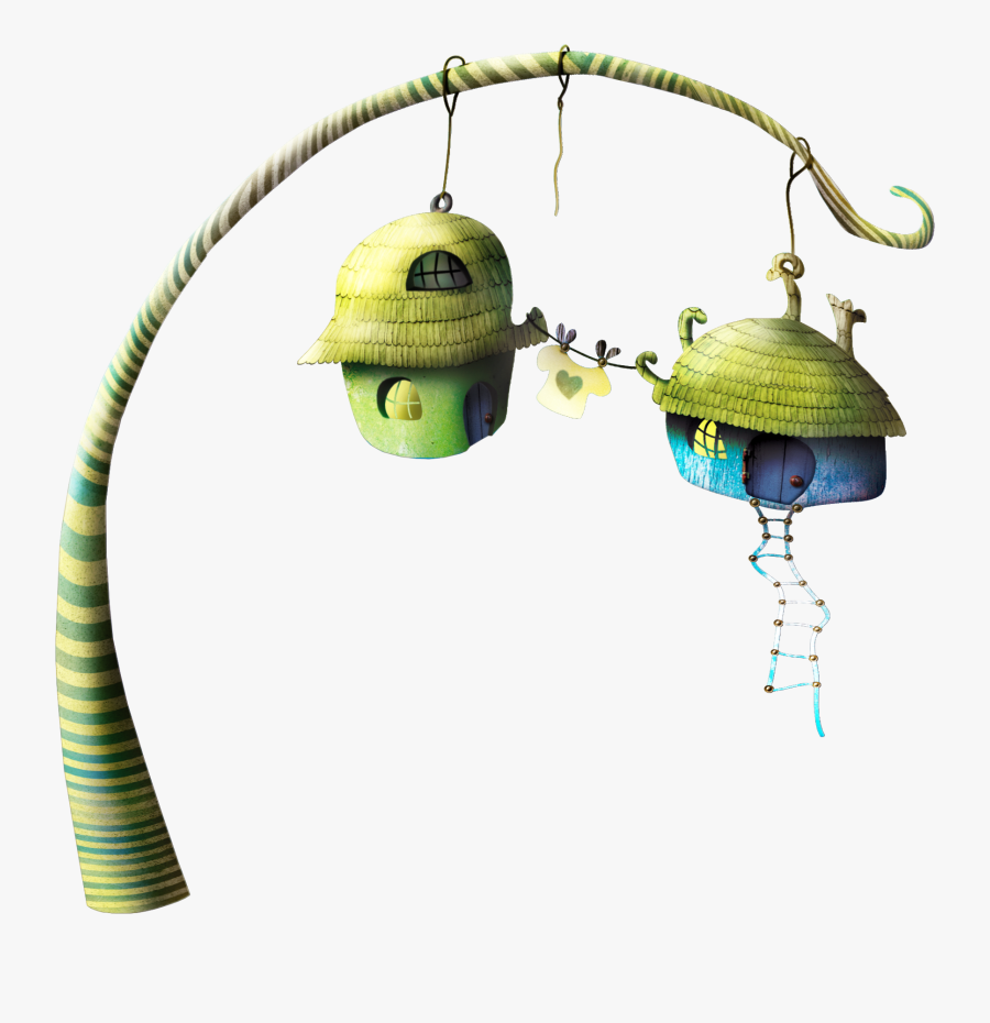 House Tales Tree Illustration Tale Fairy Clipart - Fairy Tree House Png, Transparent Clipart