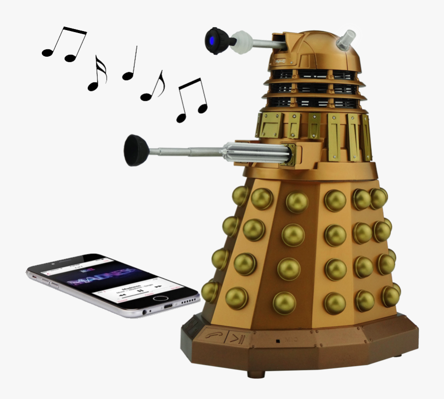 Doctor Who Assault Dalek Portable Bluetooth® Speaker - Dalek Speaker, Transparent Clipart