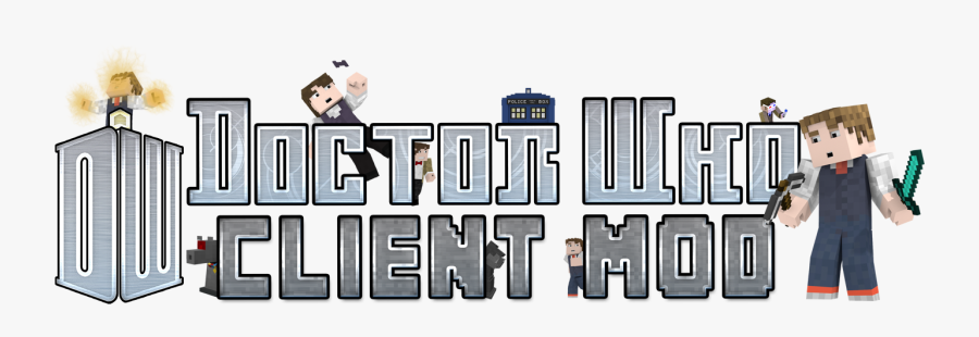 Minecraft Doctor Who Client Mod, Transparent Clipart