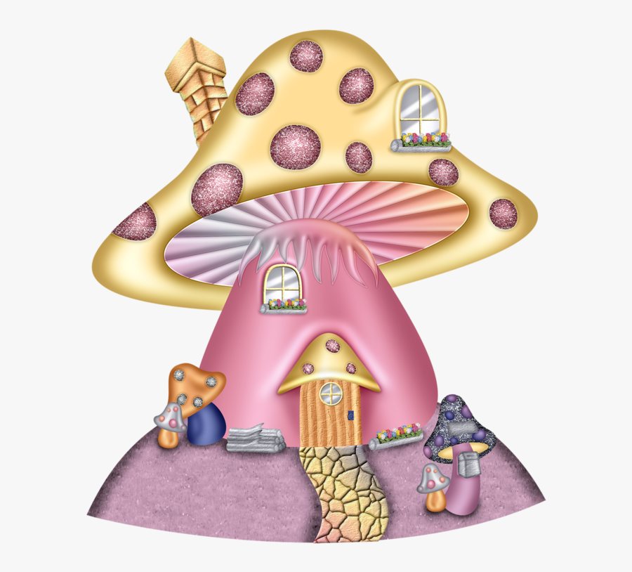 Pps Shroom House Png - Png Fantasy House Mushroom, Transparent Clipart