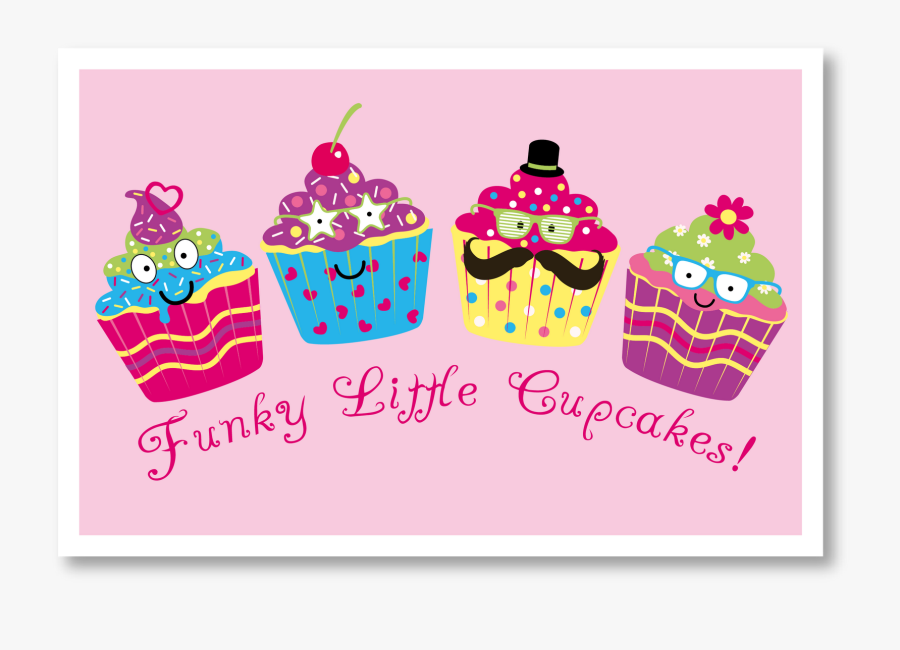 Sweet I Thought I Would Dig Out Some Old Cupcake Prints - Cupcake Prints, Transparent Clipart