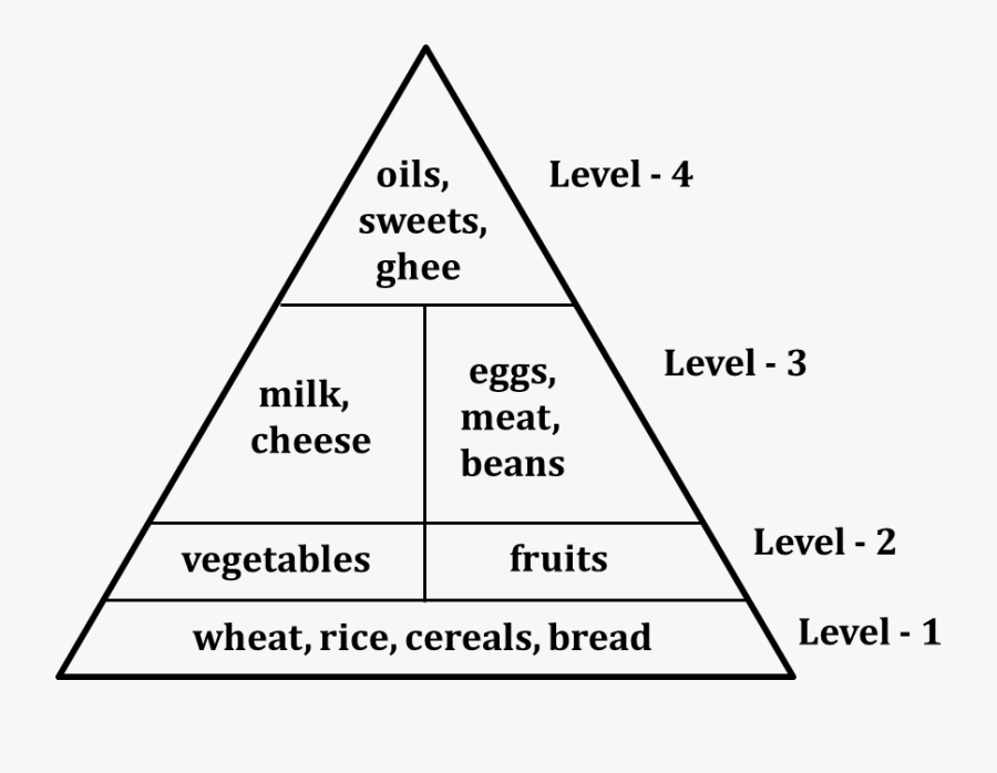 Figure Shows The Food Pyramid - Ezekiel 37, Transparent Clipart