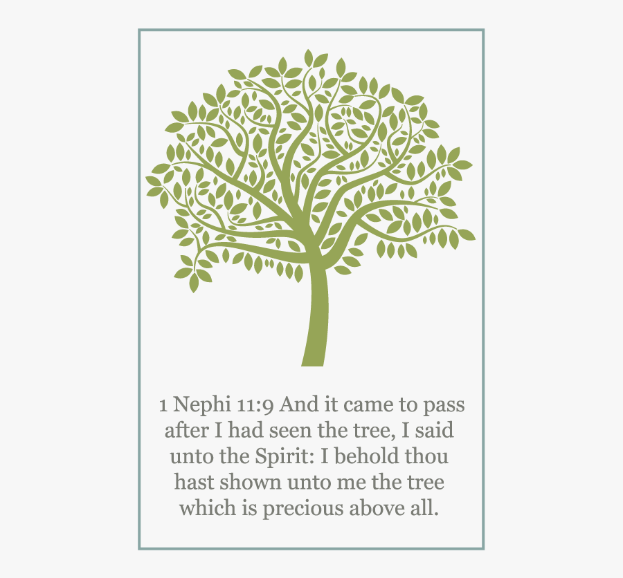 Tree Of Life Picture Printable , Png Download - Tree Of Life Quotes Lds, Transparent Clipart