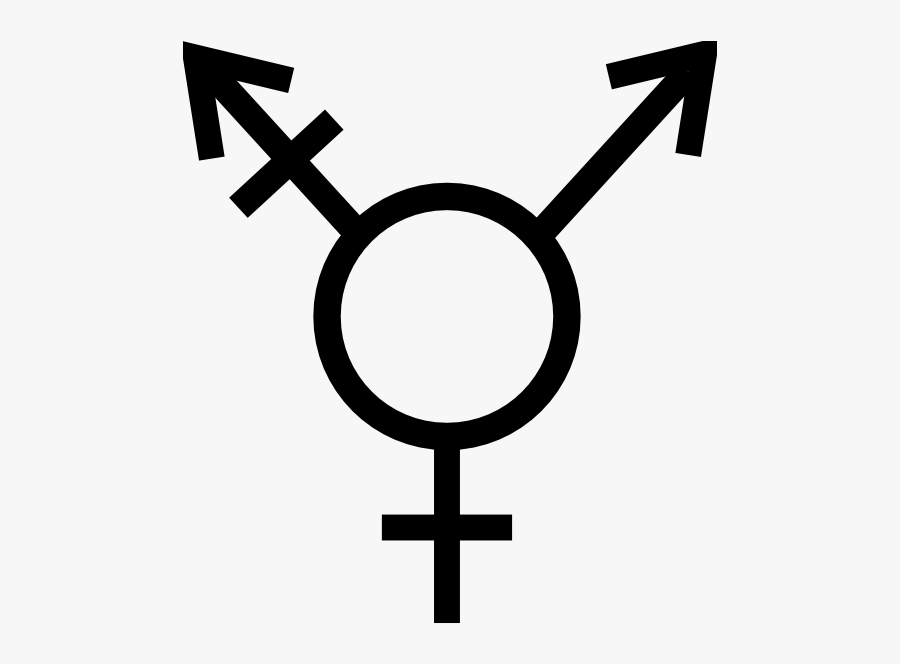Gender Non Conforming Symbol, Transparent Clipart