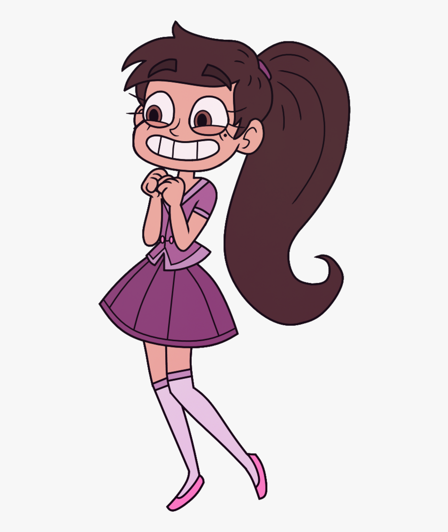 Transgender Drawing Woman Transparent Png Clipart Free - Marco Diaz As A Girl, Transparent Clipart