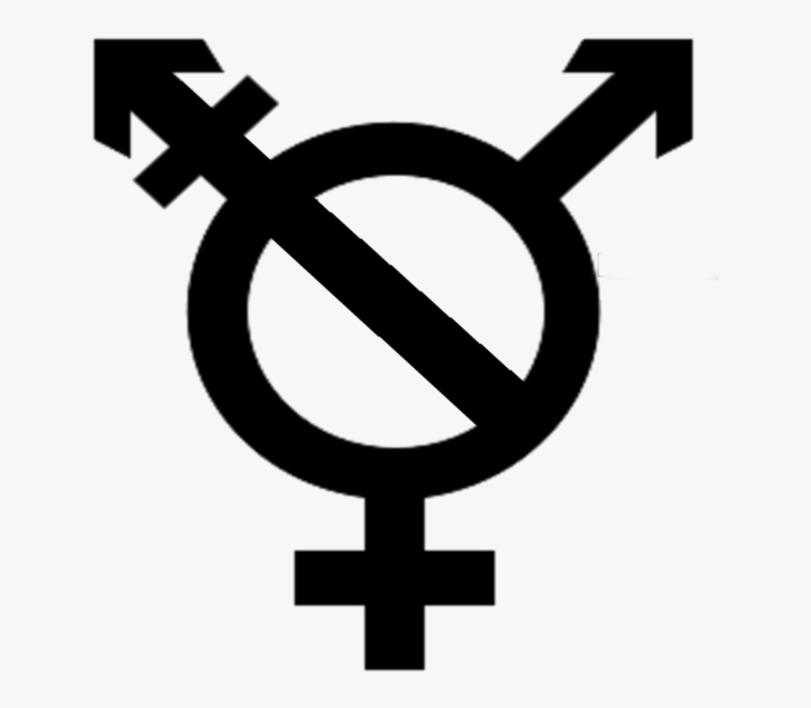 Transparent Trans Flag Png - Transgender Symbol Transparent Background, Transparent Clipart