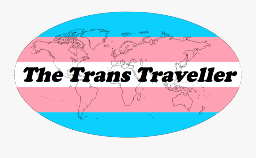 The Trans Travel While - Transgender Traveller, Transparent Clipart