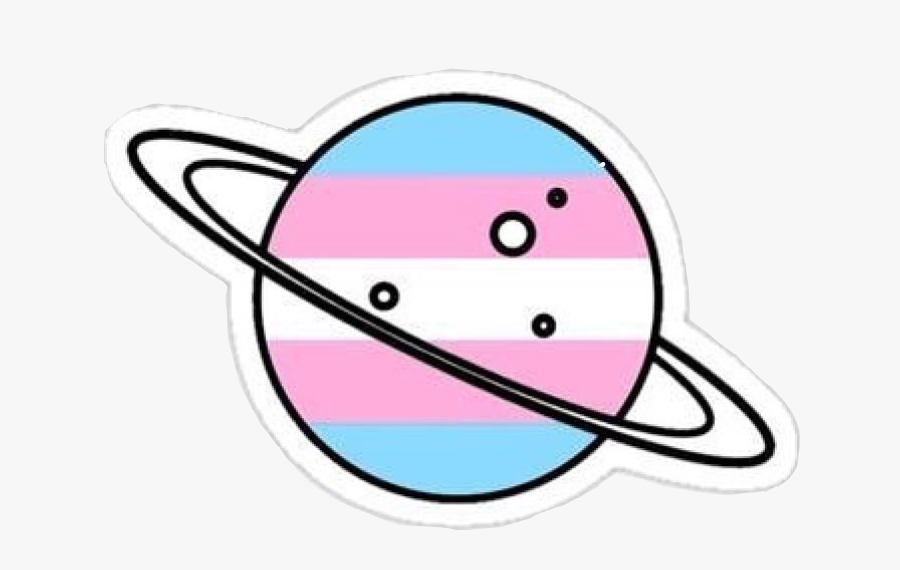 #trans #lgbt #transgender #tranny #bluepink #blue #pink - Cute Non Binary Flag, Transparent Clipart