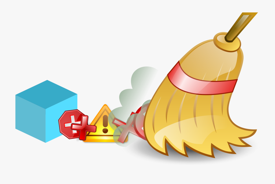 2000px-error Cleaner - Svg - Sweep Away, Transparent Clipart