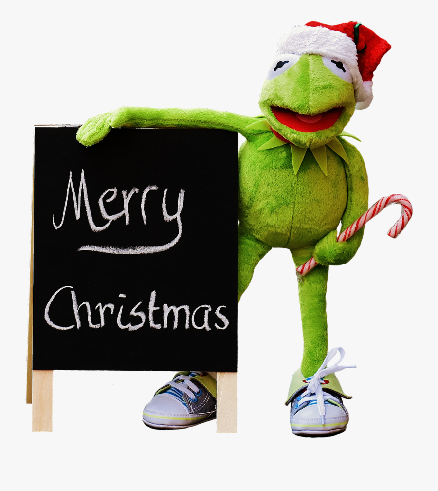 Kermit Christmas Png, Transparent Clipart