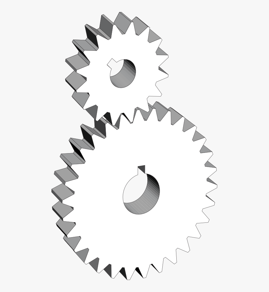 Transparent Saw Blade Clipart - Gear Small Teeth, Transparent Clipart