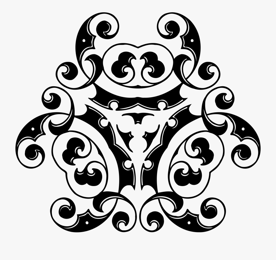 Frogs Clipart Symmetrical - Illustration, Transparent Clipart