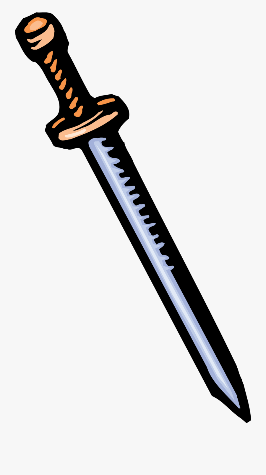 Sword, Transparent Clipart