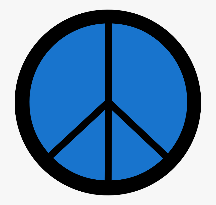 Svg Peacesymbol - - Circle And Three Lines, Transparent Clipart