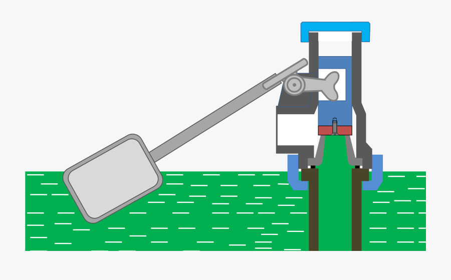 Transparent Valve Clipart - Vertical Float Valve, Transparent Clipart