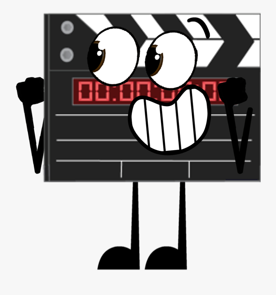 Pose-clapperboard2, Transparent Clipart