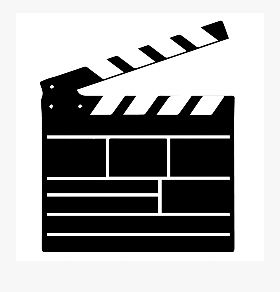Clap Board, Transparent Clipart
