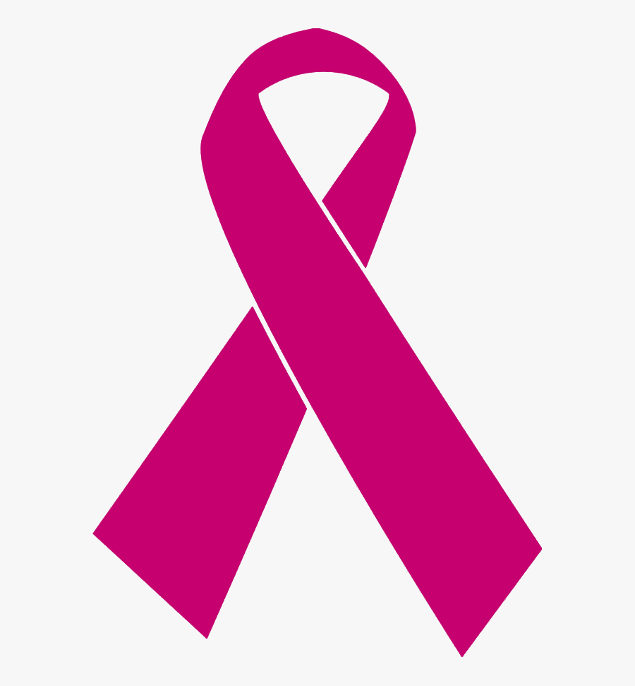 Breast Cancer Ribbon Clipart Black And White, Transparent Clipart