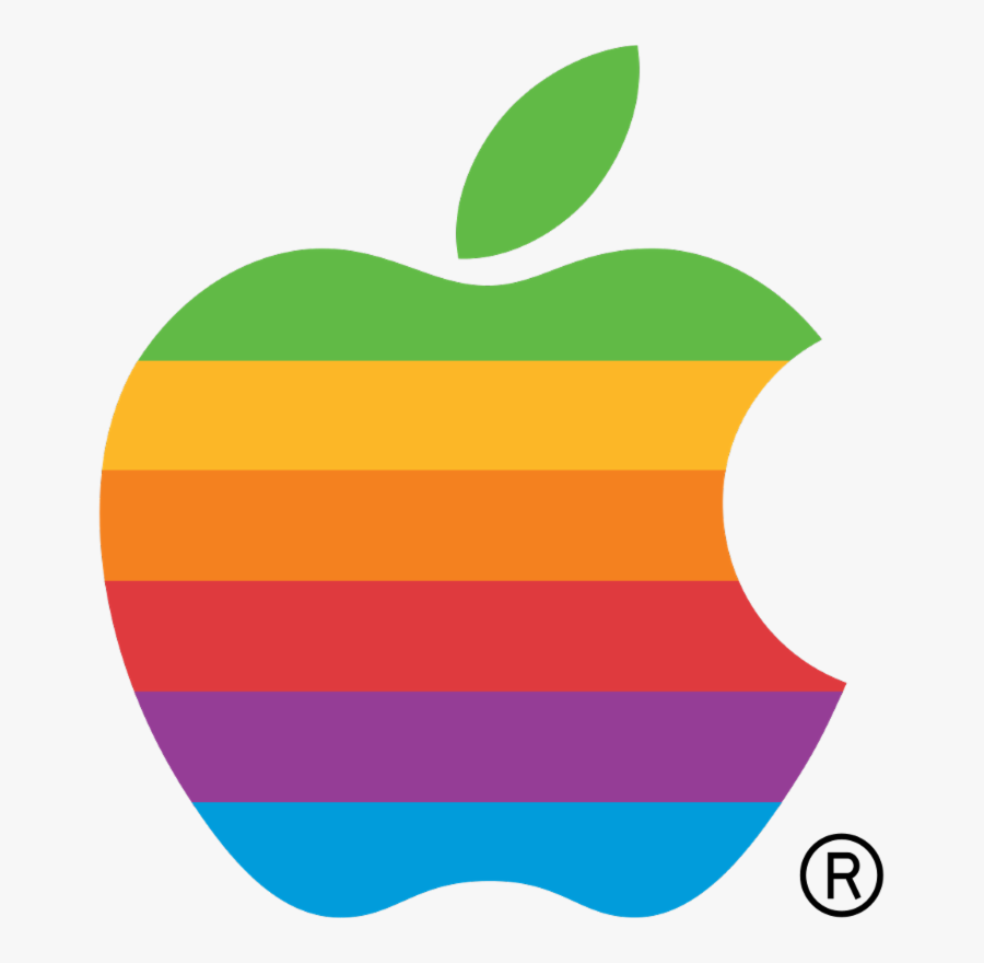 Apple Color Logo Png, Transparent Clipart