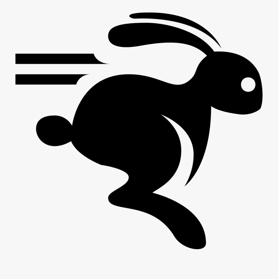 Computer Icons Running Rabbit Hare - Rabbit And Turtle Icon, Transparent Clipart