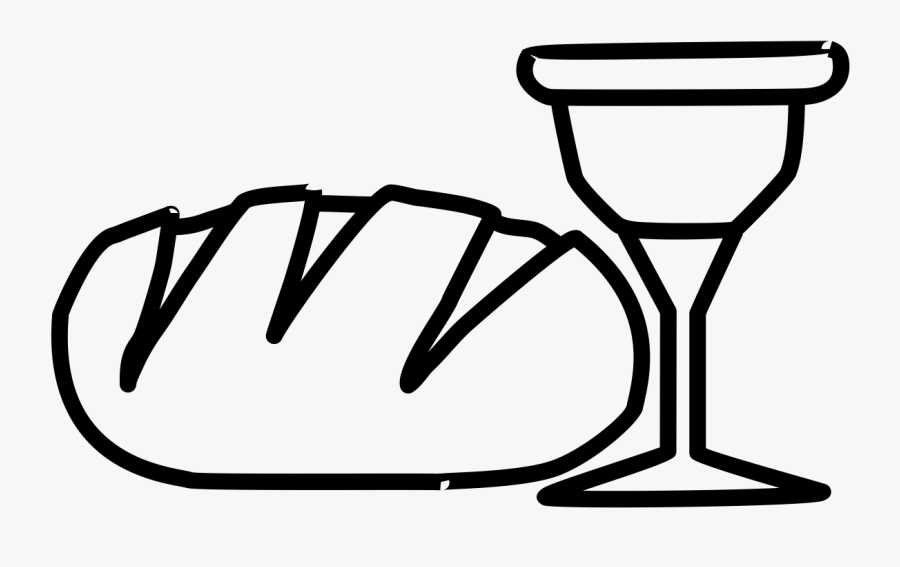 Bread And Wine Icon, Transparent Clipart