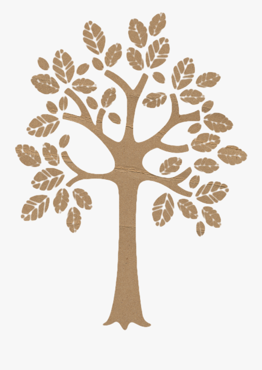 Wall Decal Nursery Tree Sticker Free Png Hq Clipart - Paper Tree For Wall, Transparent Clipart