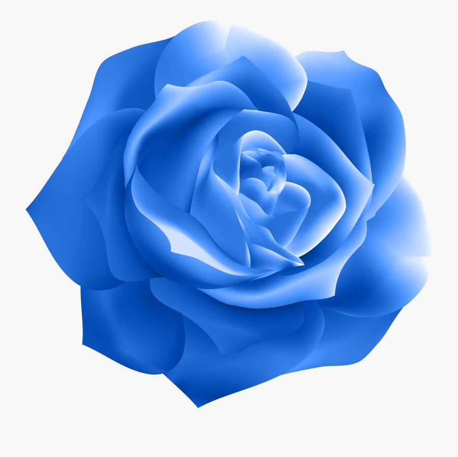 Blue Images Clipart Www - Blue Rose Clip Art Transparent, Transparent Clipart
