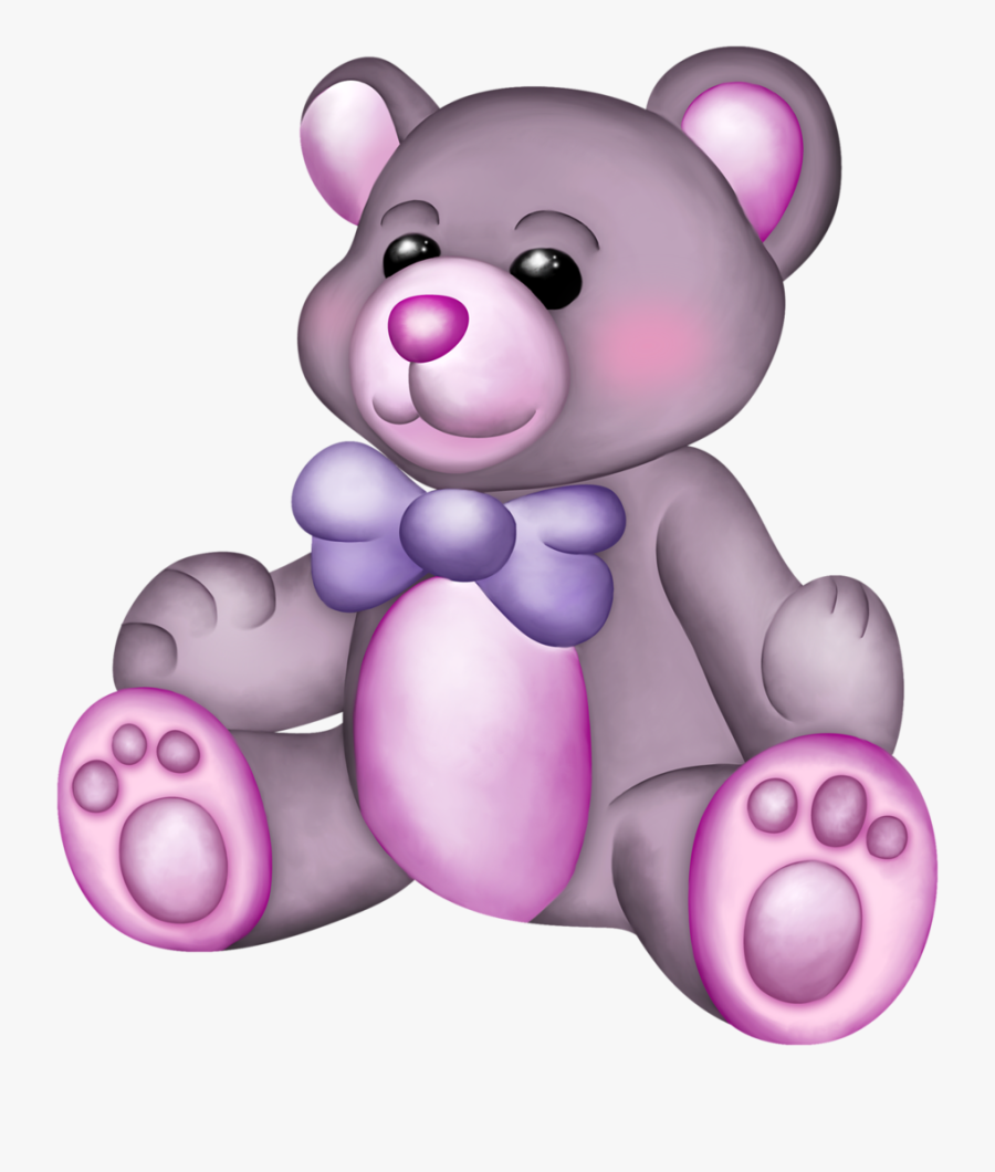 Baby Blue Teddy Bear Clip Art, Transparent Clipart