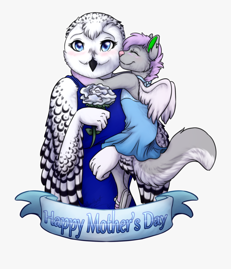 Just A Mom Holding Her Daughter~ - Cartoon, Transparent Clipart