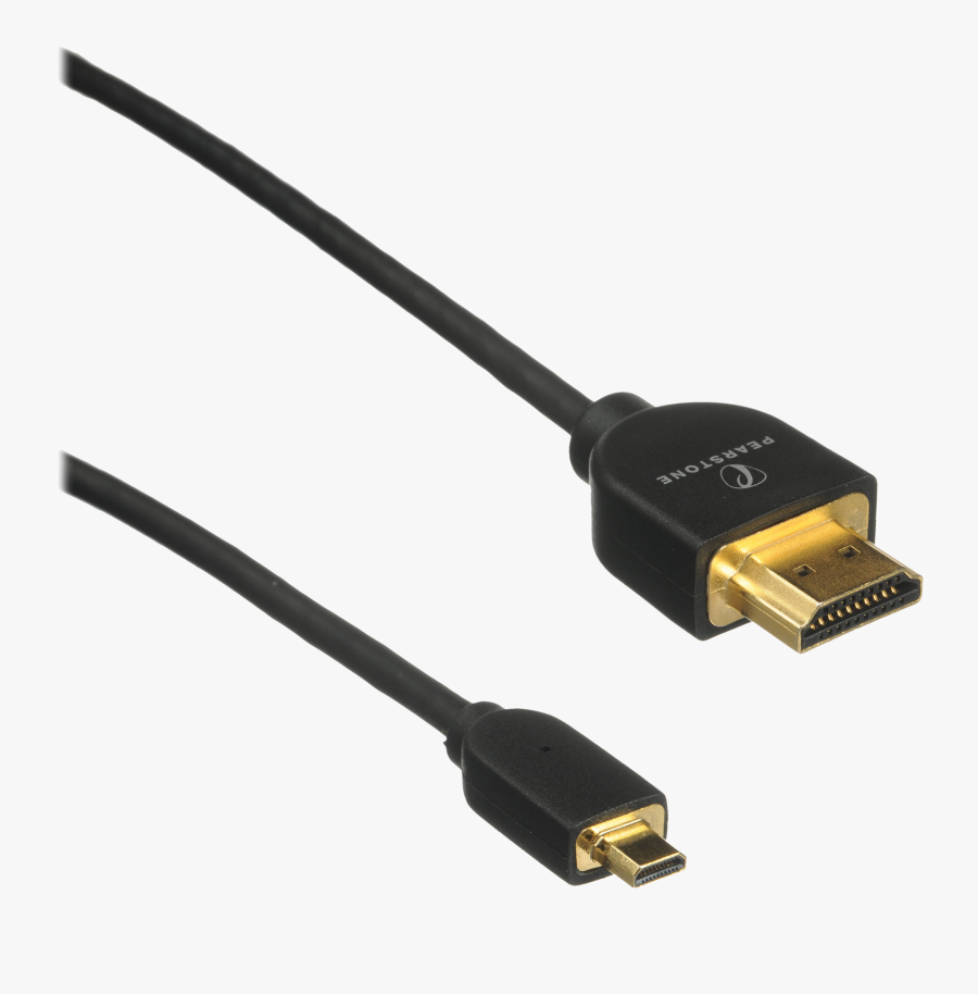 Hdmi Cable Png Background Image Png Icon - Micro Hdmi Cable, Transparent Clipart