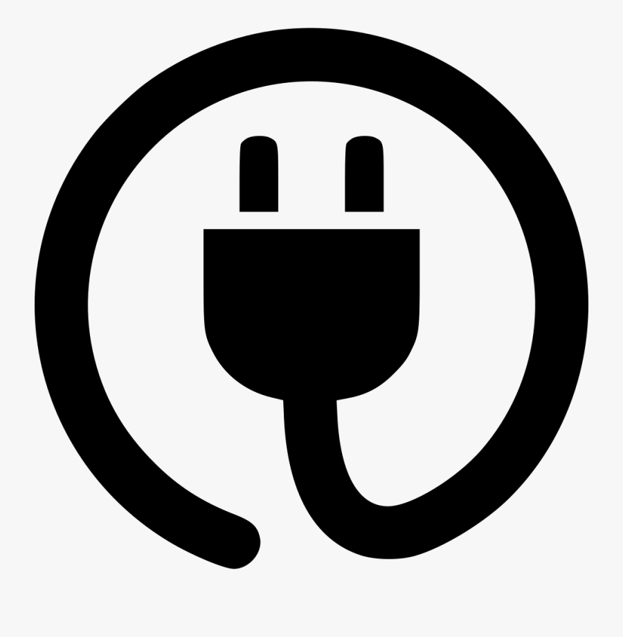 Electric Clipart Power Cable - Copyright Logo Svg, Transparent Clipart