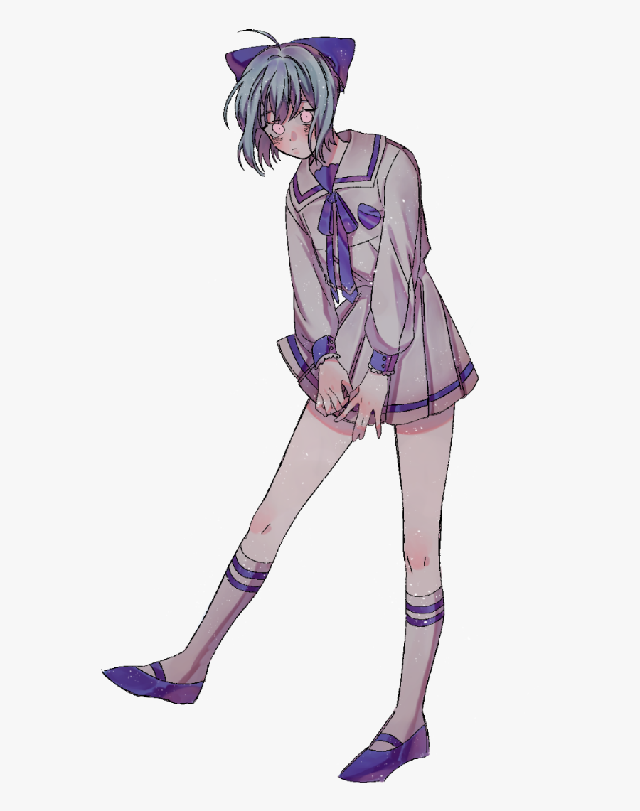 Clip Art Anime Girl Peeing - Anime, Transparent Clipart