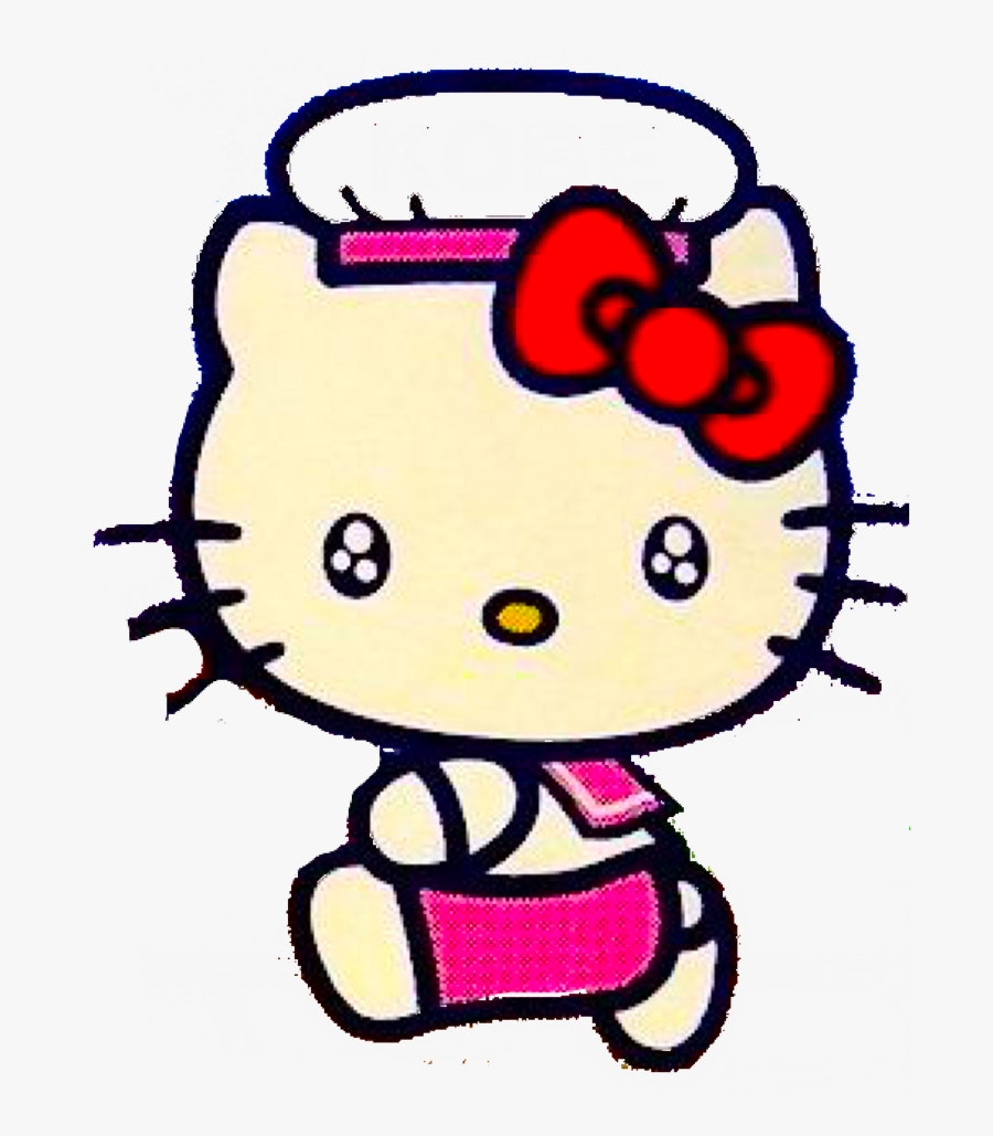 Hello Kitty Face, Transparent Clipart