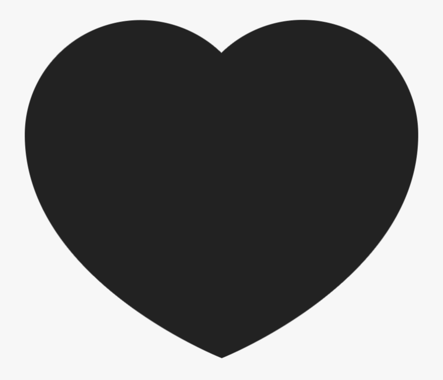 Coração - Clipart Coraçã Cinza, Transparent Clipart