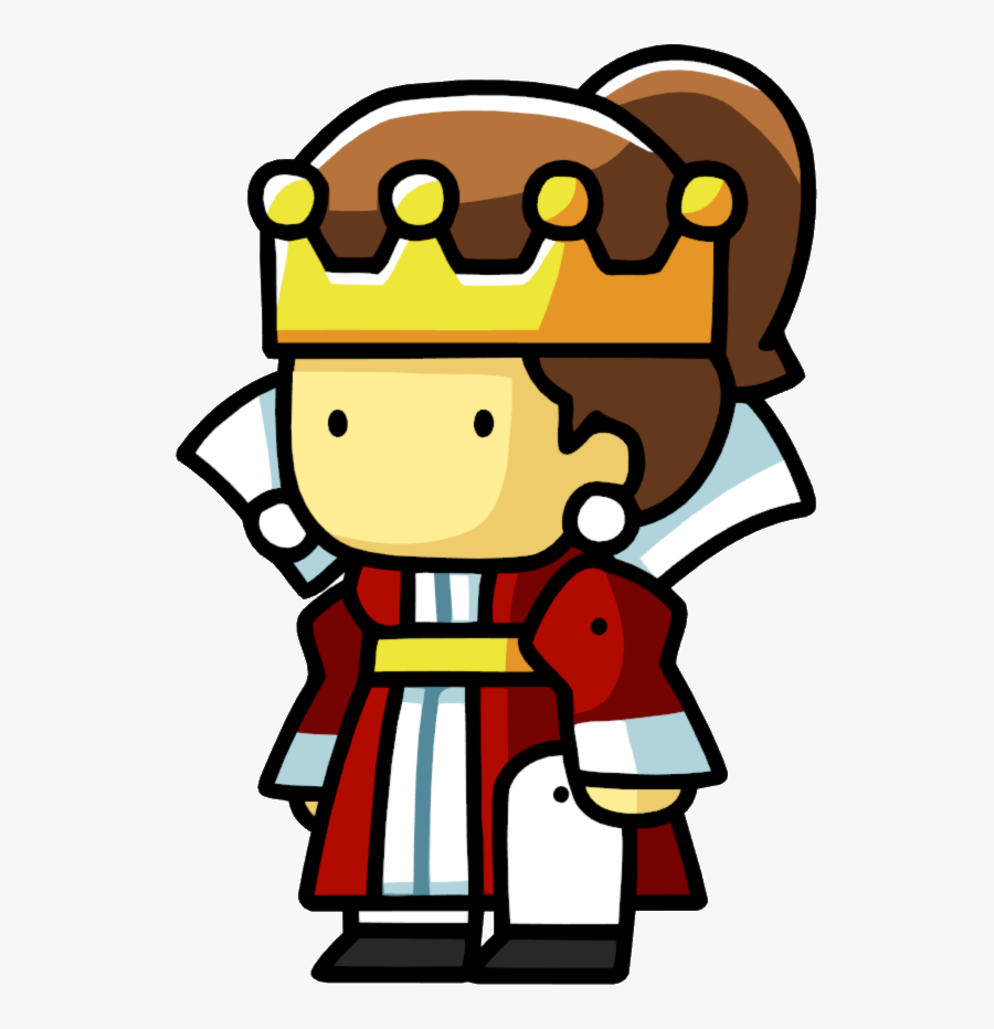 Queen Png Pic - Scribblenauts Queen Png, Transparent Clipart