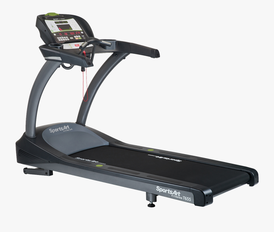 Exercise Clipart Gym Equipment - Sportsart Treadmill T655, Transparent Clipart