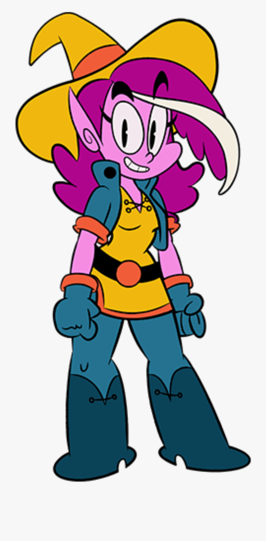 Witchy Simone Is A Witch Who Makes Her First Official - Witchy Simone, Transparent Clipart