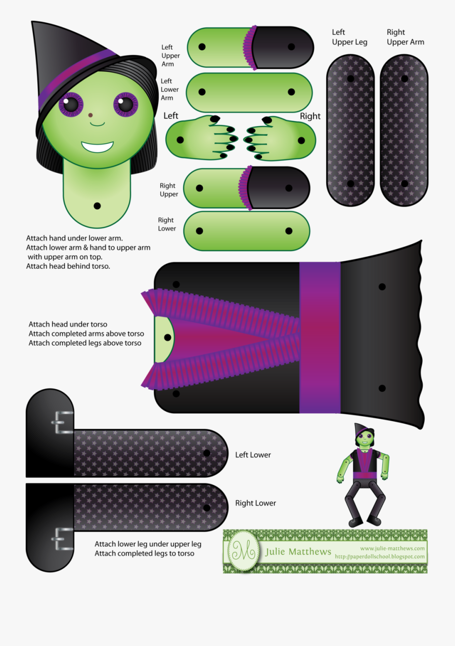 Witch Clipart Skirt - Graphic Design, Transparent Clipart