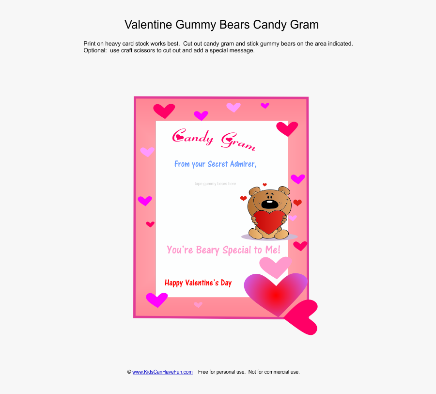 Transparent Gram Clipart - High School Valentines Day Candy Grams, Transparent Clipart