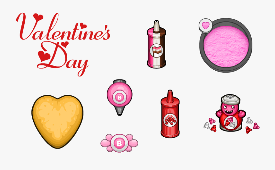 Transparent Wife Png - Papa's Donuteria Valentine's Day, Transparent Clipart