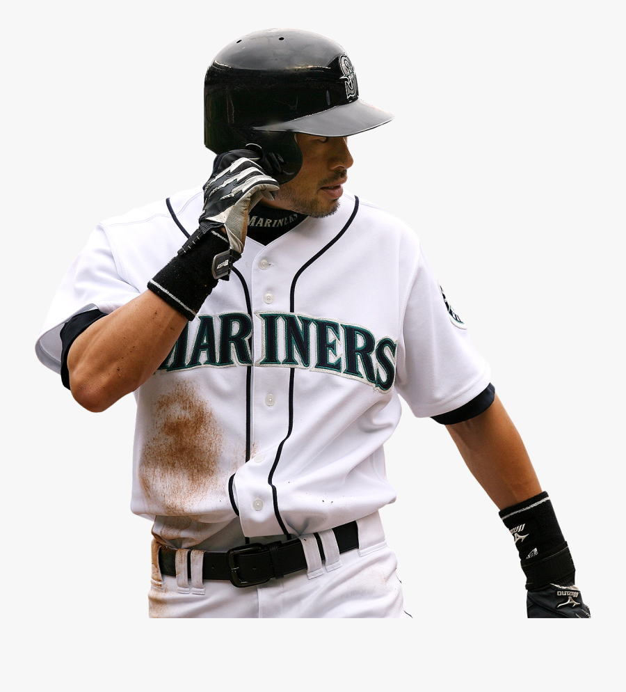 Baseball Player Png - Ichiro Suzuki No Background, Transparent Clipart