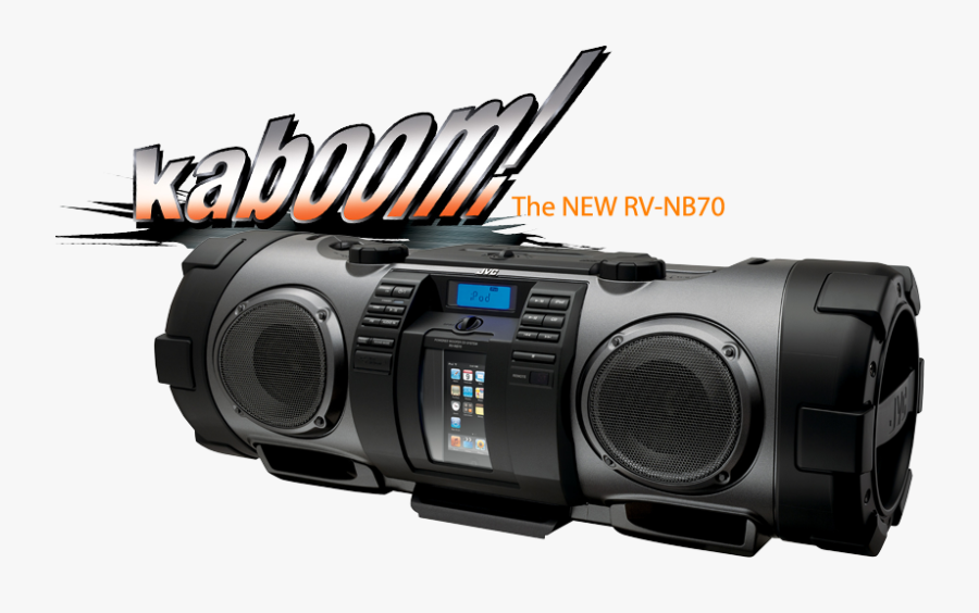 Jvc Boombox - Jvc Rv Nb70, Transparent Clipart