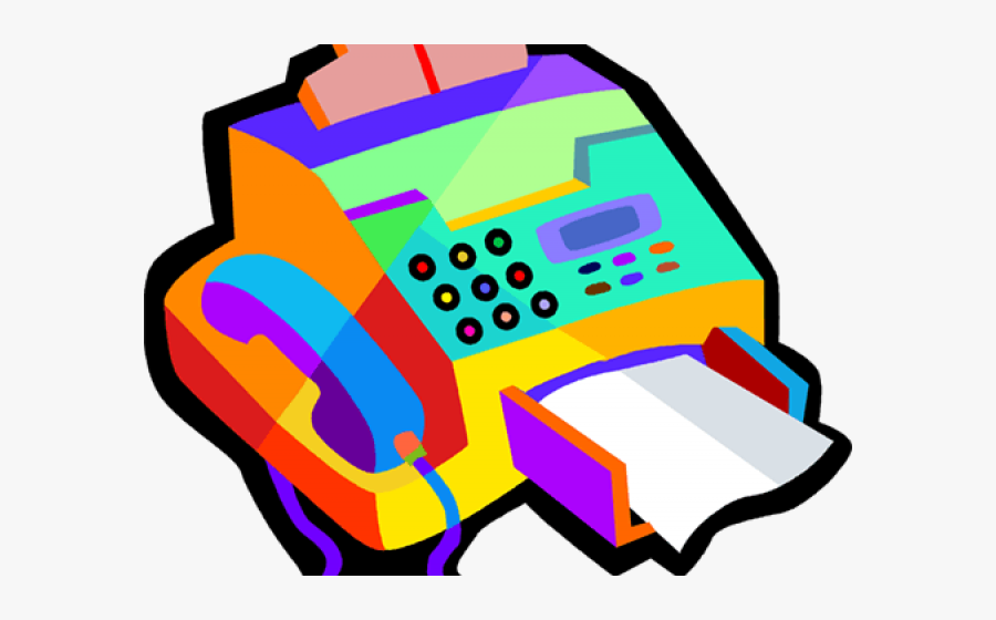 Fax Machine Clipart - Fax Machine Clip Art, Transparent Clipart