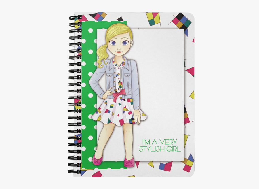 Miss Bianca Spiral Notebook - Doll, Transparent Clipart