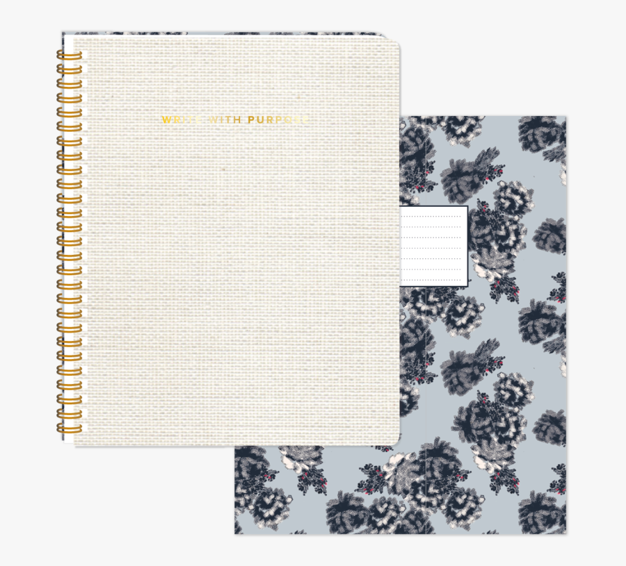 Clip Art Designer Spiral Notebooks - Paper, Transparent Clipart