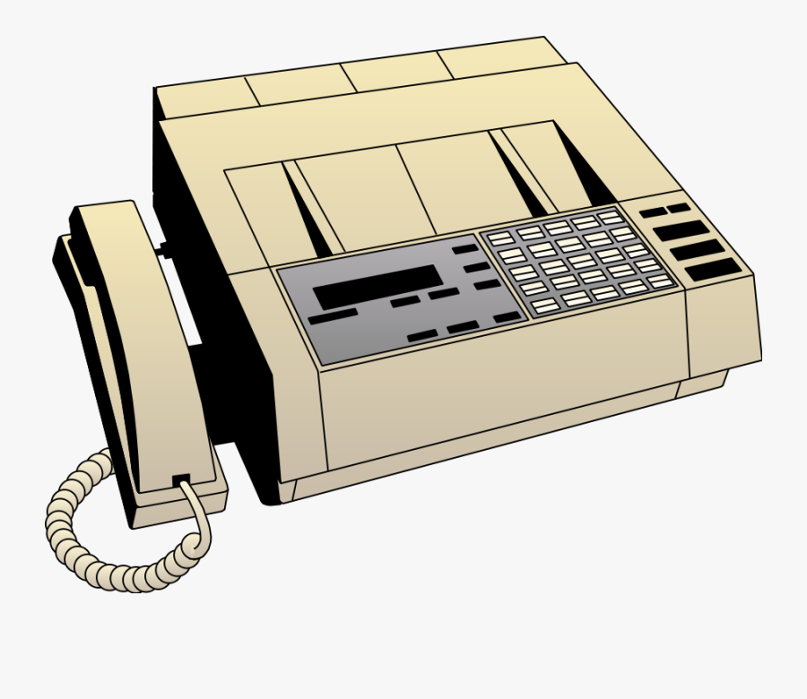 Fax Clipart , Png Download - Machine, Transparent Clipart